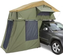 Thule Tepui Autana With Annex 9 Thule Tepui Autana With Annex -Bester Kajak Laden 3160041 3 olive a 21 720x600